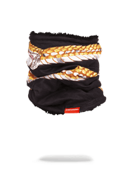SNAKE JEWELS NECK WARMER
