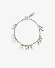Metal Shiny Leaf Bracelet
