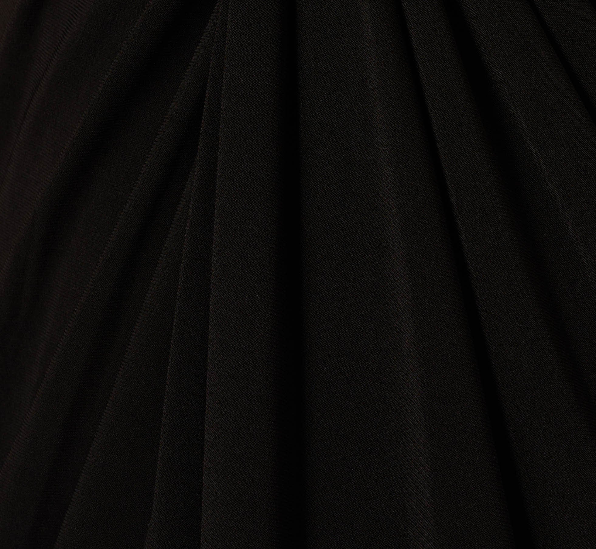 Plus Size Matte Jersey Twist Front Tuxedo Long Gown In Black